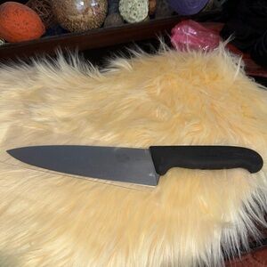 Victorinox Silver Blade Knife with Black Handle